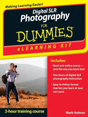 cover image of Digital SLR Photography eLearning Kit For Dummies